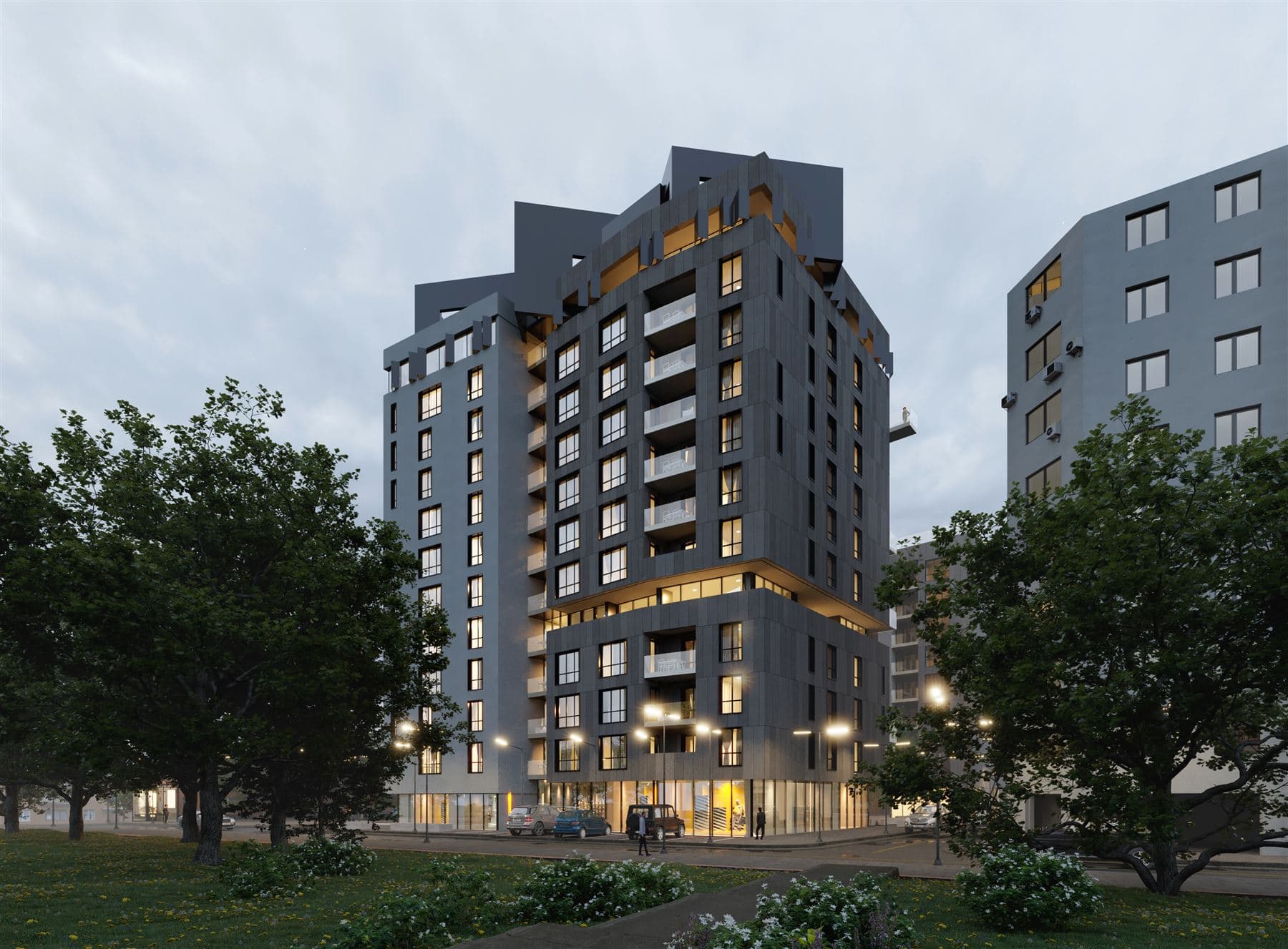 TORRE HOME i ndriçuar natën